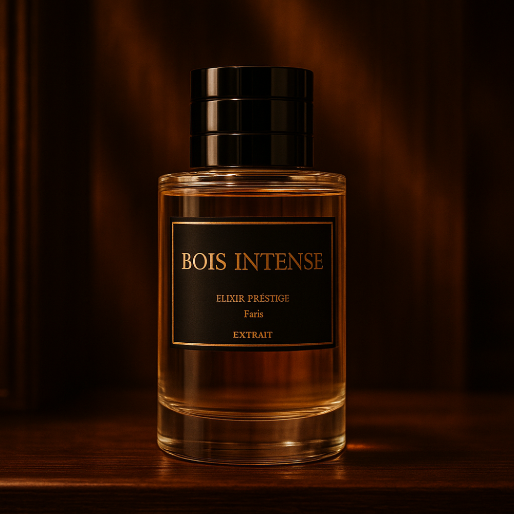Arrière-plan pour parfum Bois Intense