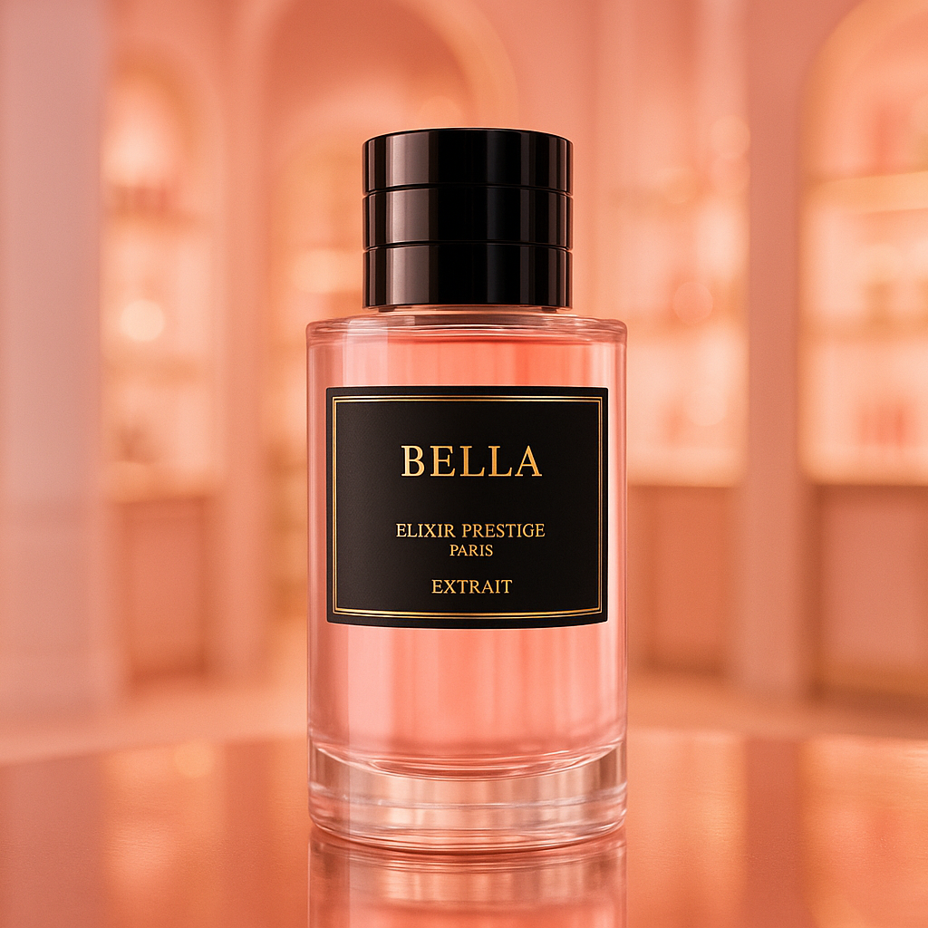 Arrière-plan pour parfum Bella