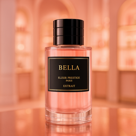 Arrière-plan pour parfum Bella