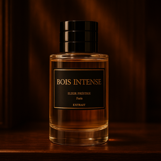 Arrière-plan pour parfum Bois Intense