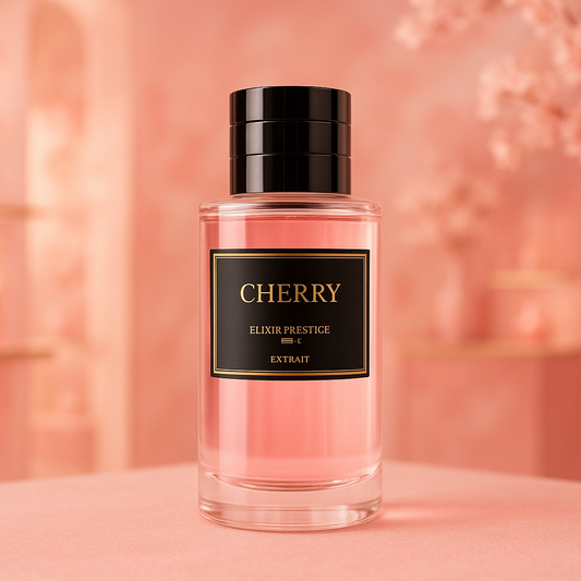 Arrière-plan pour parfum Cherry